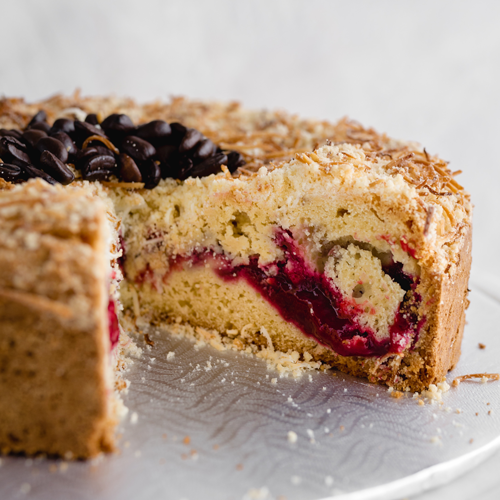 Raspberry Coffee Cake