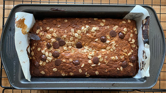 Gluten-Free Banana Oat Bread Recipe