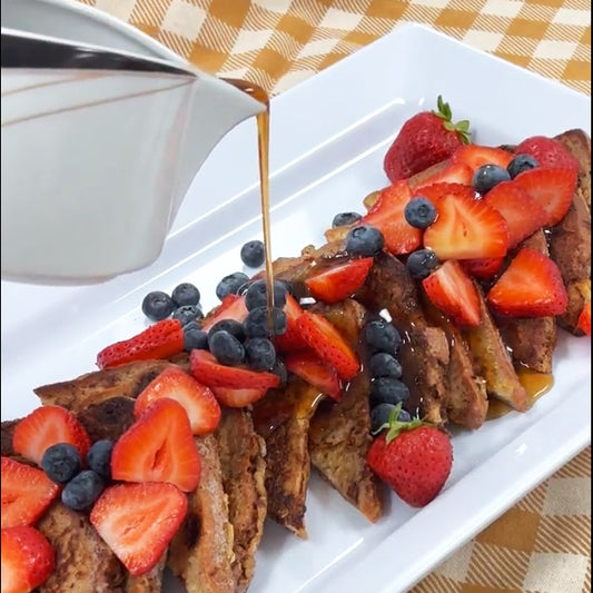 Gluten-Free-Nut-Free Cinnamon Raisin French Toast