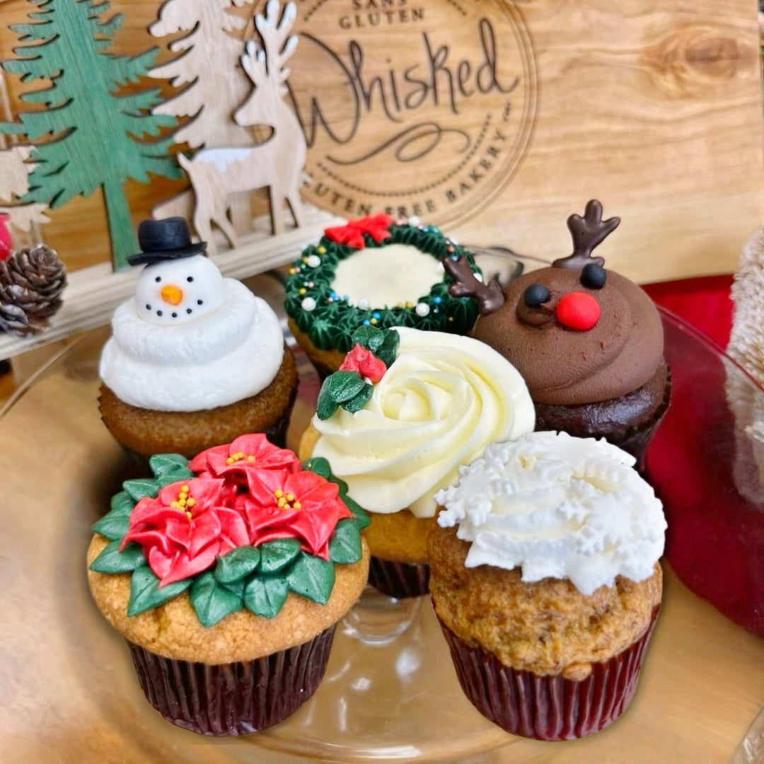 Christmas Themed Cupcake Set