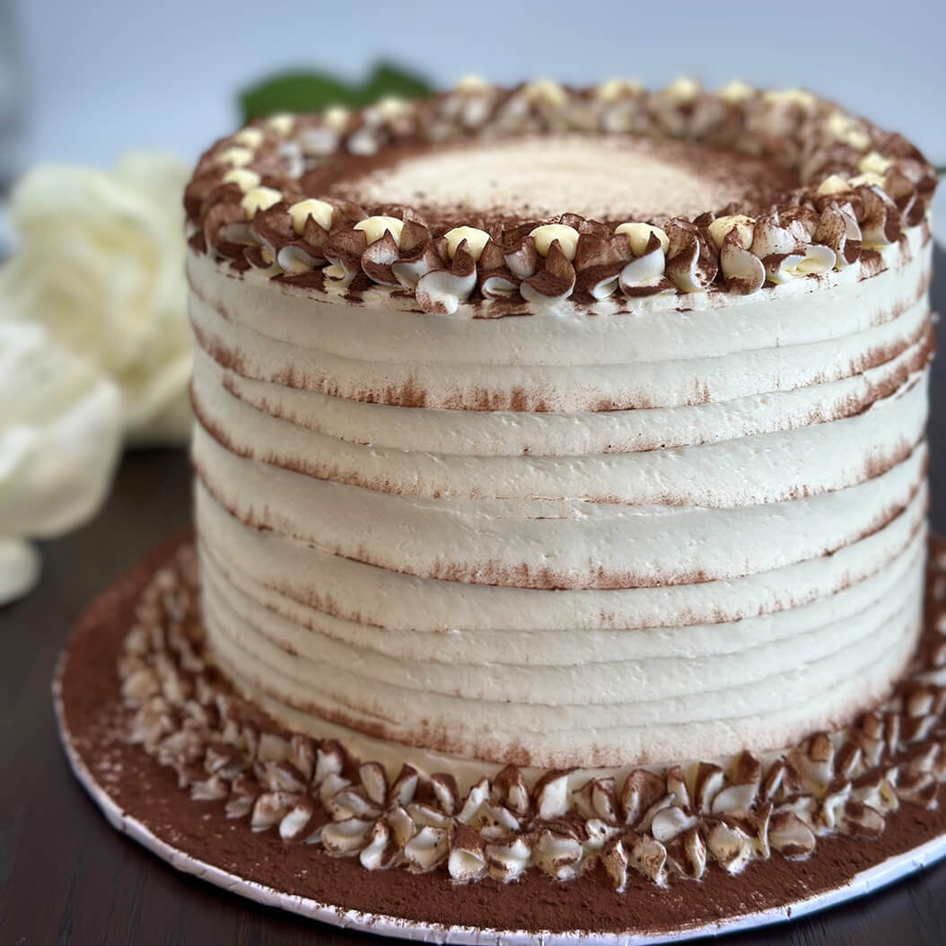 Gluten-Free Nut-Free Tiramisu Cake