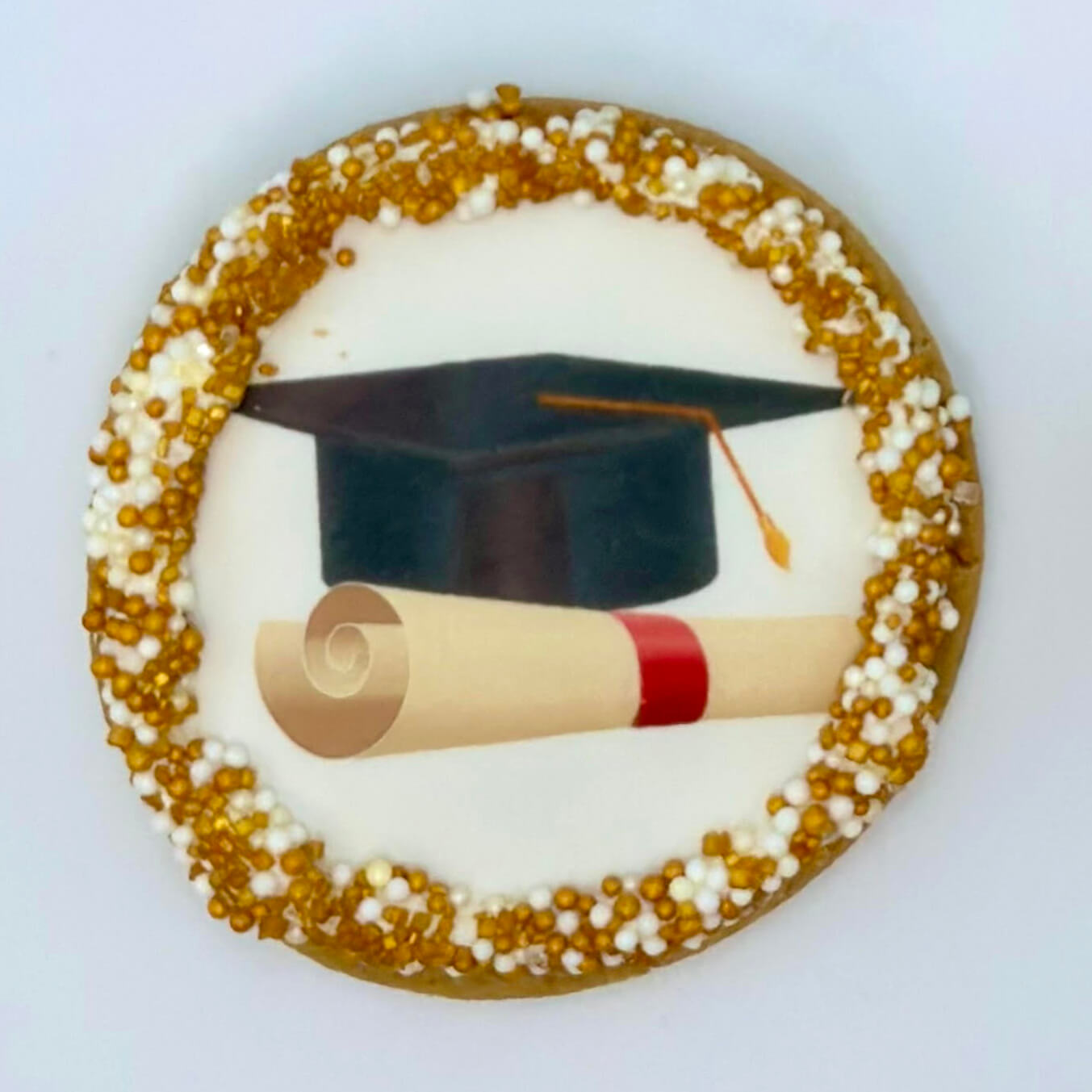 Gluten-Free Nut-Free Graduation Cookies