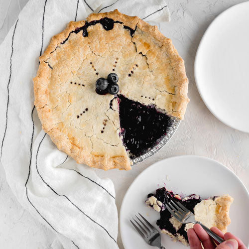 Gluten-Free Nut-Free Wild Blueberry Pie Toronto