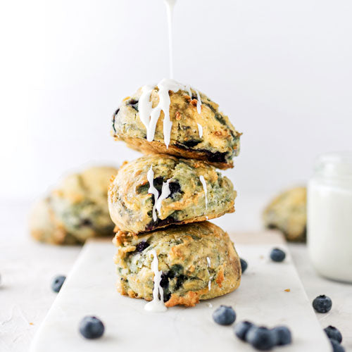 Gluten-Free Nut-Free Soy-Free Blueberry Scones