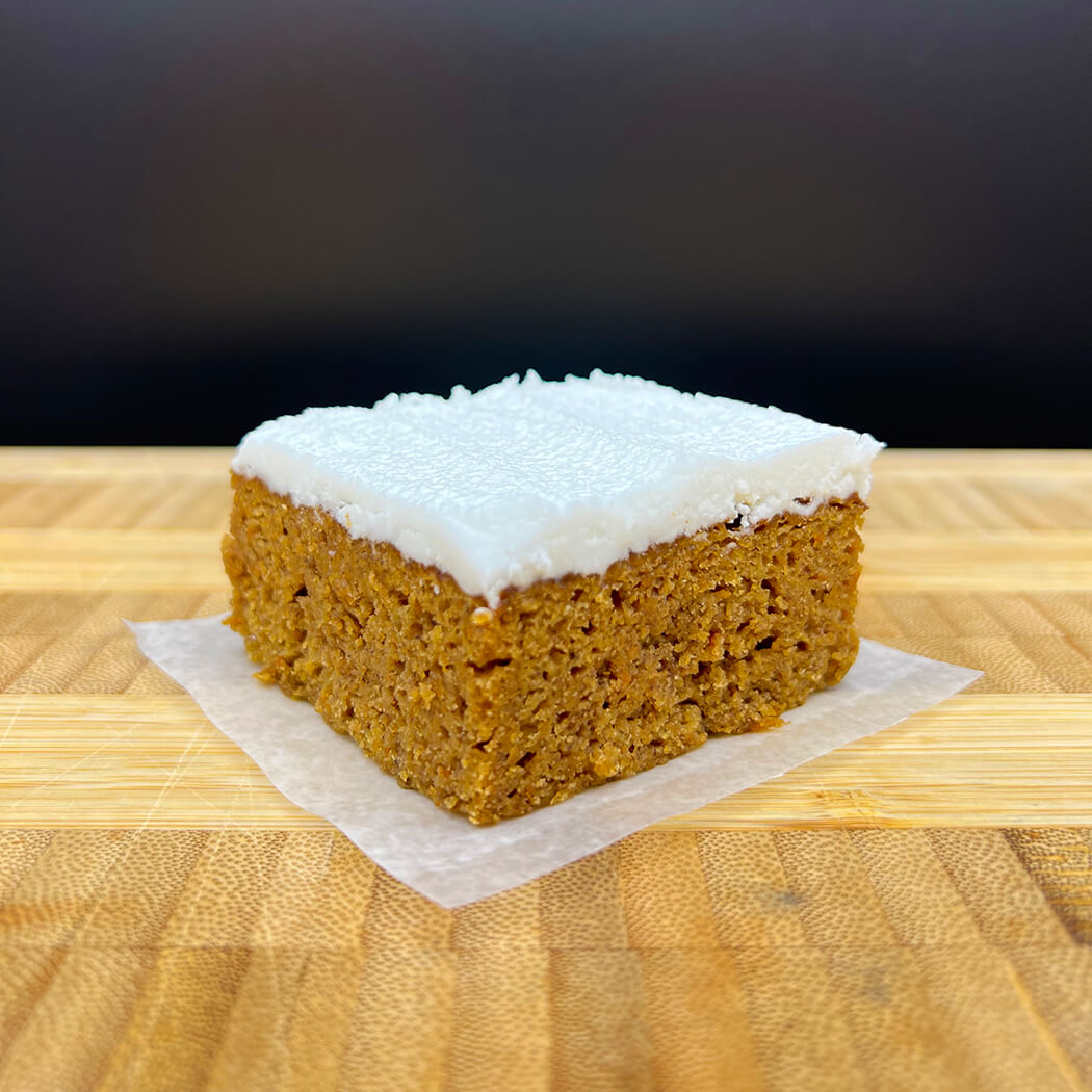 Gluten-Free Nut-Free Vegan Carrot Cake Bar