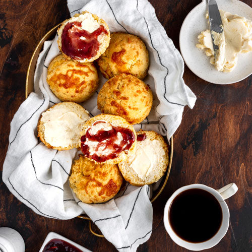 Gluten-Free Soy-Free Nut-Free Cheddar Tea Biscuits