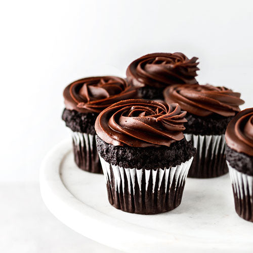 Gluten-Free Nut-Free Vegan Double Chocolate Cupcake