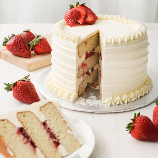 Gluten-Free Nut-Free Strawberry Cake