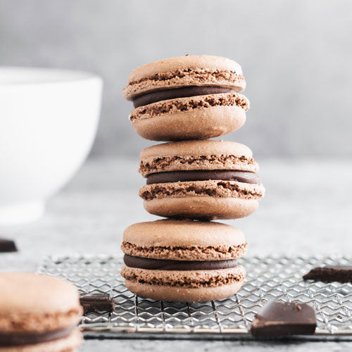 Gluten-Free Nut-Free Dairy-Free Chocolate Macaron Toronto