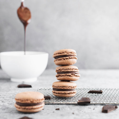 Gluten-Free Nut-Free Dairy-Free Chocolate Macaron Toronto