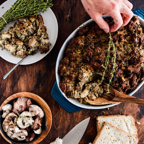 Mushroom and Thyme Stuffing
