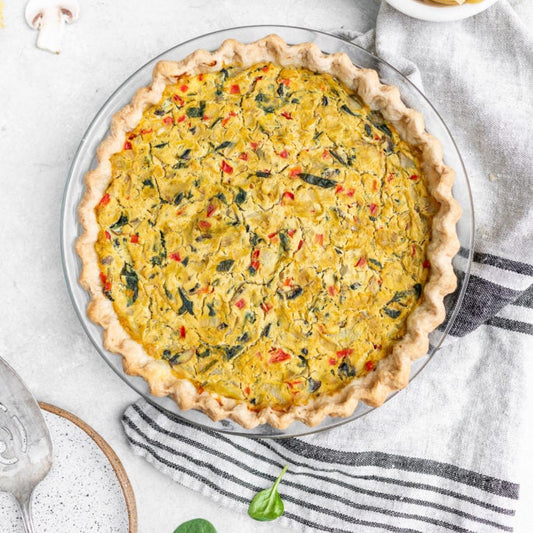 Vegan Quiche 9”