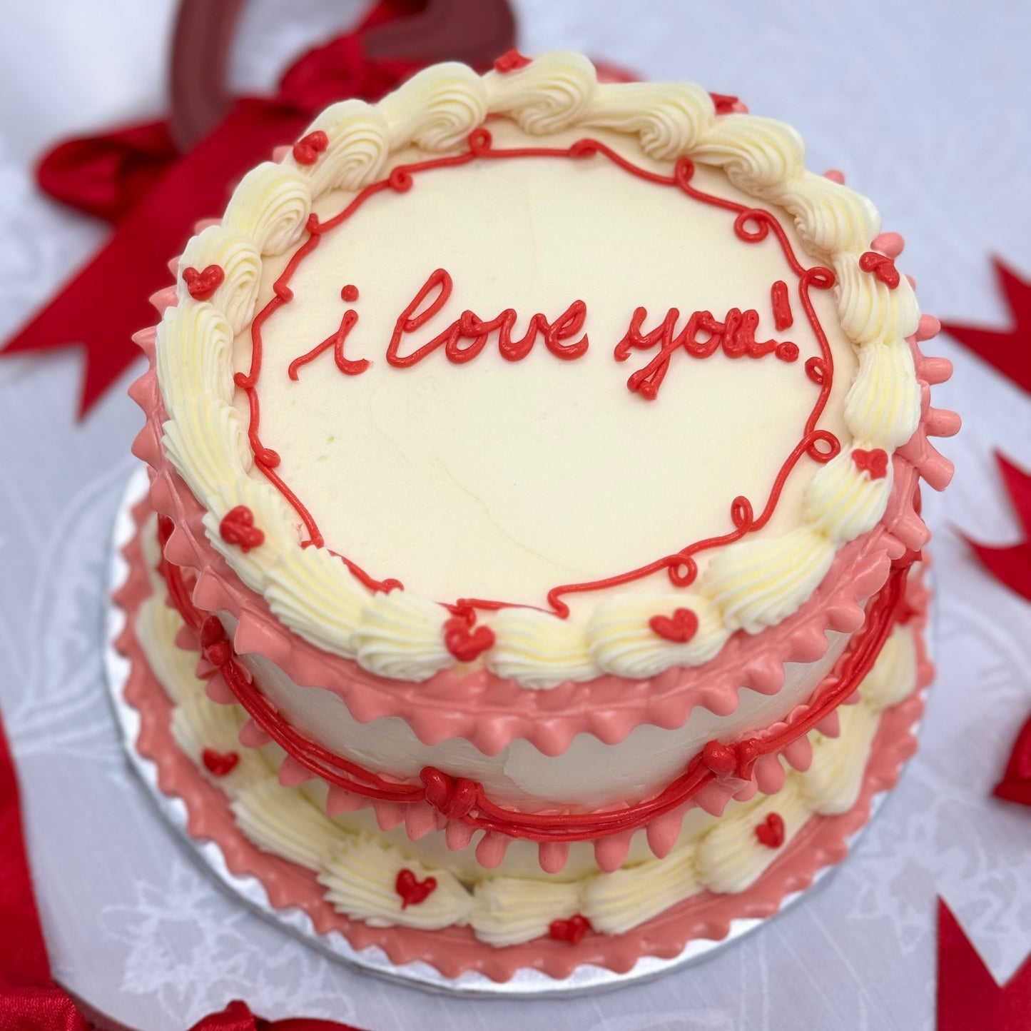 Valentine's Bento Cake