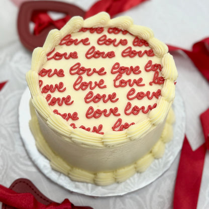 Valentine's Bento Cake