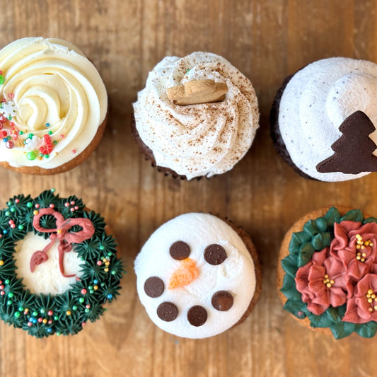 Christmas Themed Cupcake Set