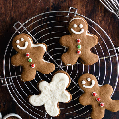 Gluten-Free Vegan Gingerbread Sandwich Cookie