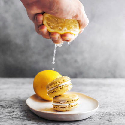 Gluten-Free Nut-Free Lemon French Macarons Toronto