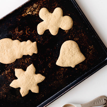 Vegan Gluten-Free Nut-Free Christmas Cookie Shapes