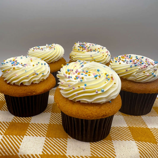 Gluten-Free Nut-Free Vanilla cupcakes
